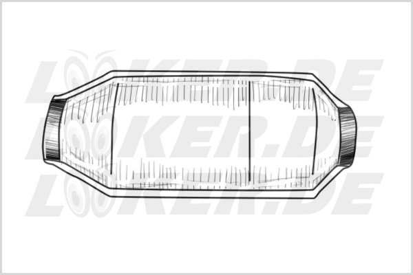 Catalytic converter Ford 51 - M Class