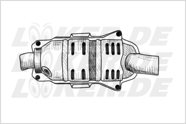 Catalytic converter Honda 01 - L Class